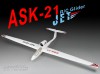 Радиоуправляемый планер Art-Tech ASK-21 Jet 2.4G - 21337