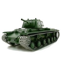 Радиоуправляемый танк Heng Long Russia КВ-1 Pro масштаб 1:16 40Mhz - 3878-1 PRO IR