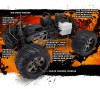 Радиоуправляемый монстр HPI Savage X 4.6 4WD RTR масштаб 1:8 2.4G - HPI-109084