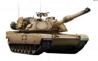Радиоуправляемый танк VSTank Airsoft Series M1A2 Abrams Desert масштаб 1:24 2.4G - A03102959