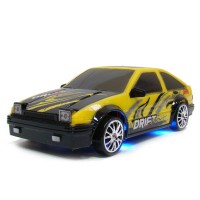 Радиоуправляемая машинка для дрифта HB Toyota Corolla Levin AE86 GT 4WD масштаб 1:24 - 666-211