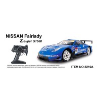 Радиоуправляемая машинка MJX Nissan Fairlady Z Super GT500 Blue масштаб 1:10 27Mhz - 8210A