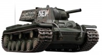 Радиоуправляемый танк VSTank Airsoft Series Russia КВ-1B Winter Camouflage масштаб 1:24 2.4G - A03102629