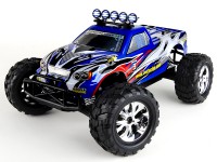 Радиоуправляемый монстр BSD Racing Off-Road Monster Truck, Brushed, Waterproof, Light system 4WD RTR масштаб 1:10 2.4G - REC-0027-03