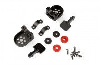 Правые крепления на шасси DJI S800 - dji-bipod-ctube-bracket-r