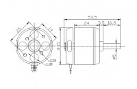 Бесколлекторный мотор Maytech - MTO3536-450-S