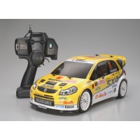 Модель раллийного автомобиля Tamiya Suzuki SX4 WRC TT-01E 4WD RTR масштаб 1:10 27Mhz - 57777
