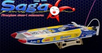 Радиоуправляемый катамаран Dragon Hobby Saga Microcat 680EP Class-1 2.4G - 12014-DR260