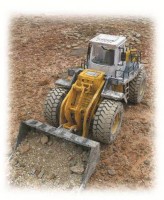 Радиоуправляемый бульдозер Hobby Engine Wheeled Loader Premium Label масштаб 1:14 2.4G - 0706