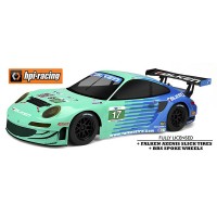 Модель раллийного автомобиля HPI Falken Tire Sprint 2 Sport Porshe 911 GT3 RSR 4WD RTR масштаб 1:10 2.4G - HPI-108221