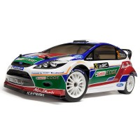 LEGEND! Модель раллийного автомобиля HPI WR8 Flux Ford Fiesta RS WRC 2011 Abu Dhabi World Rally 4WD RTR масштаб 1:10 2.4G - HPI-107113