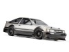 Модель шоссейного автомобиля HPI Cup Racer 1M DS Toyota Levin AE86 4WD KIT-набор масштаб 1:10 - HPI-100599
