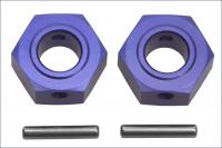 Алюминиевый колёсный шестигранник (2pcs|DBX|DST) - TR126