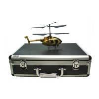 Радиоуправляемый вертолет Nine Eagles Bravo III Yellow Army Mode2 Alu Case 2.4G - NE30231224206