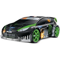 LEGEND! Модель шоссейного автомобиля Traxxas Ken Block Gymkhana Ford Fiesta 4WD RTR масштаб 1:16 27Mhz - TRA7308