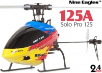 Радиоуправляемый вертолет Nine Eagles Solo Pro125 Red Yellow Edition 2.4G - NE200195