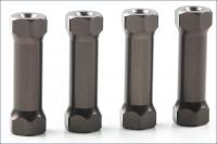 Алюминиевые стойки сервопалубы (Gunmetal|4pcs|MP - IFW401B