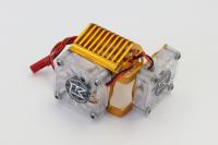 Aluminium Motor Heat Sink(Double Fans/EZ - EZW011