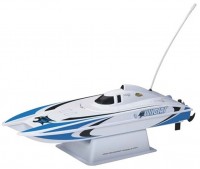 Радиоуправляемый катамаран Aquacraft Mini Wildcat Blue Edition 27Mhz - AQUB19A1