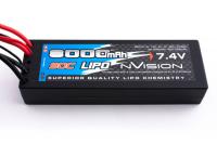 Аккумулятор nVision Factory Pro LiPo 7.4V 2S 90C 8000 mAh - NVO1114