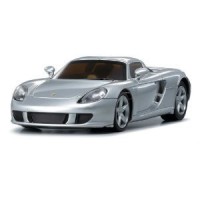 Радиоуправляемая модель Mini-Z Kyosho Dslot Porsche Carrera GT Silver масштаб 1:43 - D1431030401
