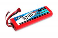 Аккумулятор nVision Sport LiPo 7.4V 2S 45C 3700 mAh - NVO1110