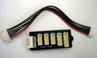 Балансировочный разъем Li-Po с кабелем HUB | 5 in 1 (Hyperion adapter) - AM-1254