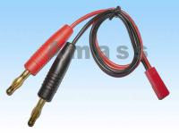 Кабель зарядки (female JST to 4mm banana plug | silicon wire) - AM-4001B