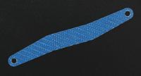 Factory Team Blue Graphite Battery Strap - AS21238