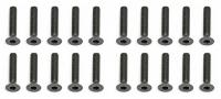 Винт потайной M3x16мм Flat Head Hex (20ШТ) - AS25204