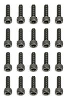 Винты 3x10mm SHCS (hex| CAP)  20шт - AS25620