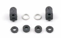 Детали сервосейвера FT Low Profile Servo Mounts and spacers, carbon Associated - AS31111
