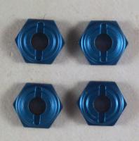 Хабы крепления колес TC (4шт) blue aluminum - AS3972