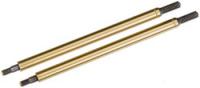 Штоки амортизаторов RR 38мм (2шт) Micro Shock Spring, red 14.0 lb. X-hard - AS89054