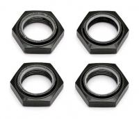 Гайки колес 1|8 контрящиеся - Nyloc , black (4шт) - AS89406