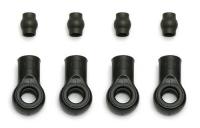 Наконечники штоков амортизаторов 13mm Shock Rod End (4шт) - AS91056
