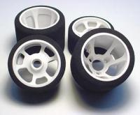 Колеса 1|12 Grey Rr. Pro-Cur on HR-38 (2шт) - CAL-2178