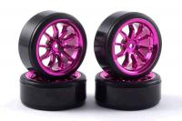 Колеса дрифт 1|10 - (10Spoke) 4шт - Purple - FAST0090P
