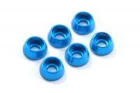 Шайбы M3 Cap (6шт) - Blue - FAST143