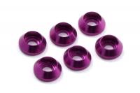 Шайбы M3 Cap (6шт) - Purple - FAST143P