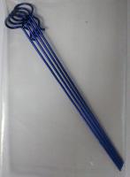 Клипсы кузовные для 1|10 длинные METALLIC BLUE (4шт) - FAST208MB