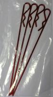 Клипсы кузова 1|8 длинные - METALLIC RED X-LONG (4шт) - FAST209MR