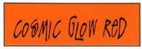 Краска по лексану COSMIC GLO RED (150мл) SPRAY - FAST273