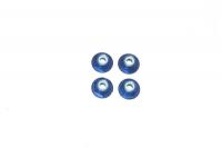 Гайки 8-32 Aluminium Flanged (4шт) с фиксатором - FAST832