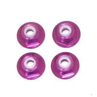Гайки фланцевые 8-32 Aluminium (4шт) Purple - FAST832P