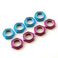 Гайки колес 1|8 - 17mm X 1.25 BLUE NYLOC (4шт) - FAST926B