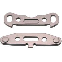Распорки крепления осей задних рычагов АЛЮМ. (Titanium color) RC8 (2шт) - GH-2477