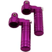 Крышки амортизаторов АЛЮМ. с расширительной камерой задние (Purple): BAJA 5B (2шт) - GH-2659
