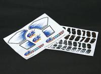 Наклейки антикрыла CL-1 - GSC-CL055