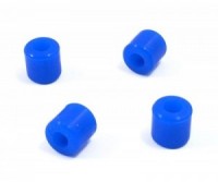 Башмак посадочный для вертолета, силиконовый Blue (10mm) - GSC-HELI100-BL